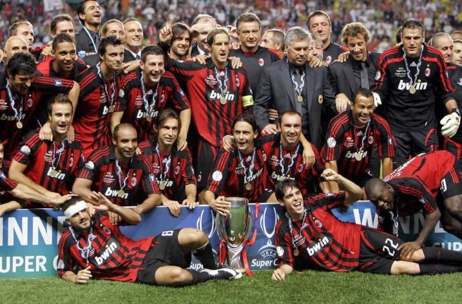 AC Milan từng vô địch Champions League 2007.